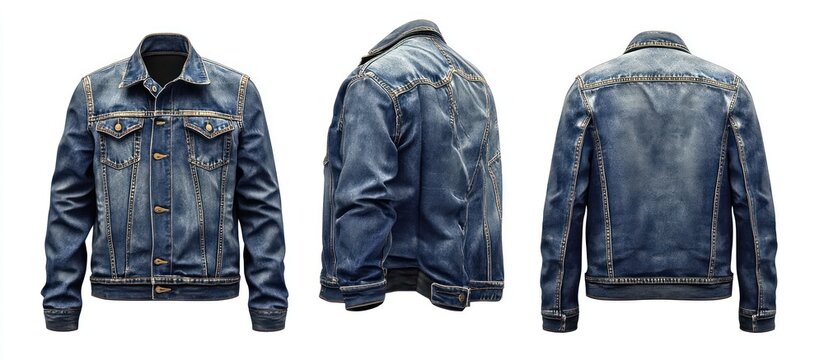 Denim Jacket Fashion Apparel