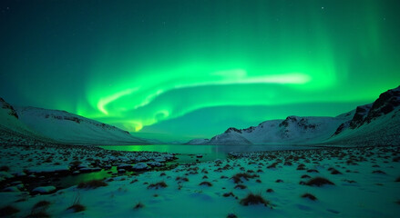 Naklejka premium landscape with mountains
