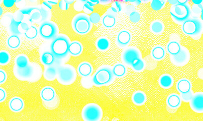 Yellow bokeh background banner for Party, ad, event, poster and various design works