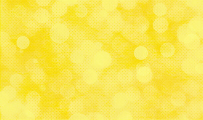 Yellow bokeh background banner for Party, ad, event, poster and various design works