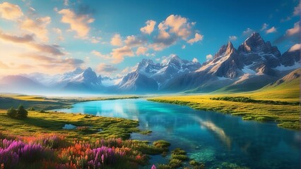 A breathtaking landscape