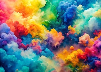 Soft and Dreamy Watercolor Texture Background for Creative and Artistic Design Projects and Layouts