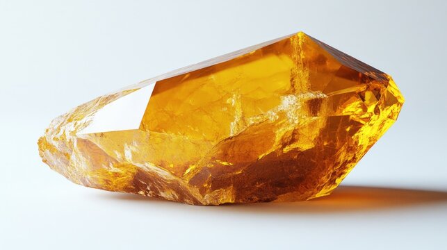  crystal citrine stone