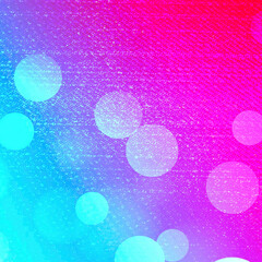 Blue, pink bokeh background for banner, poster, event, celebrations, story, and various design works