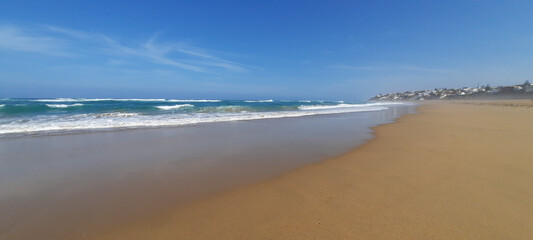 Waves at Moulay Bousselham Beach 