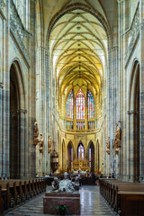 Fototapeta premium prague praha praga visit praga Hradczany panorama czech panorama view