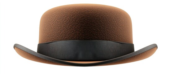 Brown Bowler Hat