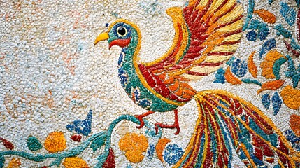 Classical Madhubani Painting Art, Abstract Image, Texture, Pattern Background, Wallpaper, Cover and Screen for Smartphone, PC, Laptop, 9:16 and 16:9 Aspect Ratio