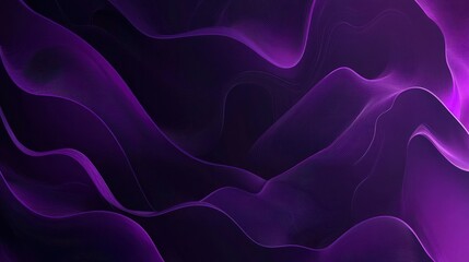 Obraz premium Dark Violet Wide Banner Background with Strong Color Depth