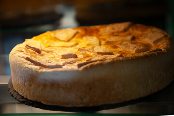 homemade apple pie