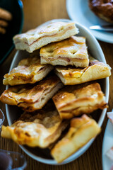Traditional Focaccia, the liguria ancient recipe.