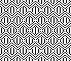 Background with Hexagon Pattern. Simple stacked hexagons pattern. Large hexagon shapes. Seamless tileable vector illustration.