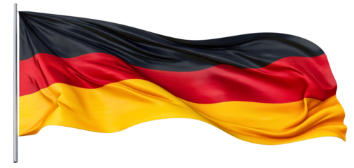 Germany country national flag, isolated patriotism, government waving symbol, nationality state emblem, nation sign icon, patriotic German banner, travel illustration background