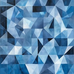 Fototapeta premium Vibrant Abstract Geometric Pattern for Modern Design Projects