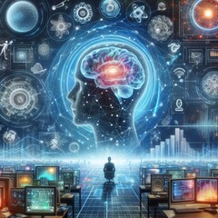 Obraz premium Künstliche Intelligenz