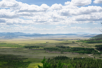 Fototapeta premium Boreas Pass, Colorado, summer