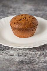 dulce de leche volcano grey background