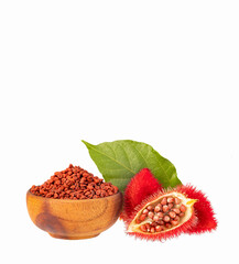 Bixa orellana - Natural red pigment from annatto seeds