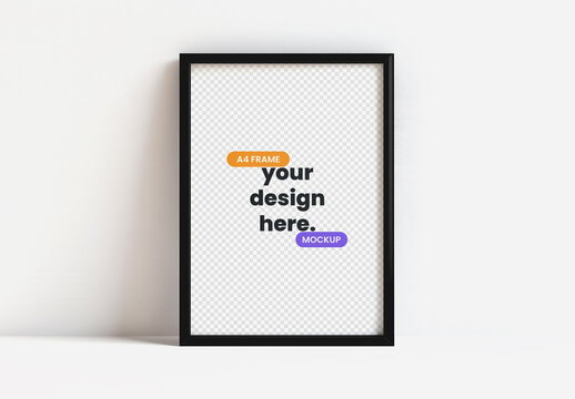 Minimalistic Poster Mockup with Generative AI
