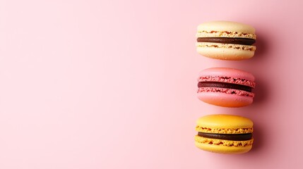 A French macaron, a sweet food and cake macaron, for a luxury sweets brand, bakery and pastry concept.