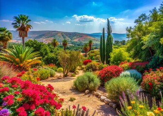 Vibrant Landscapes of Gardens in Israel Showcasing Native Plants and Scenic Natural Beauty