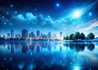 Vibrant Photo Editing Background with a Gradient Blend of Soft Blue and Light Grey Tones