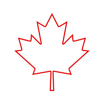 recommend clip art: Maple leaf icon