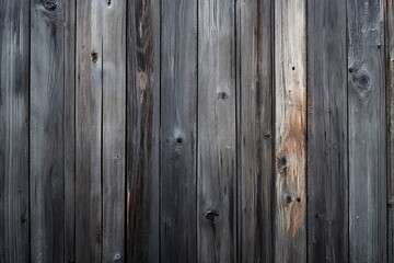Fototapeta premium Weathered Gray Wood Plank Wall Texture Background