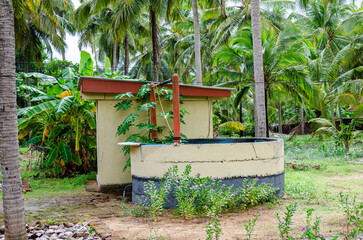 Well and pumphouse