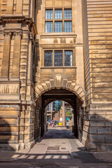 Cambridge, United Kingdom - August 23 2024 "Lovely architecture of Cambridge during the morning"