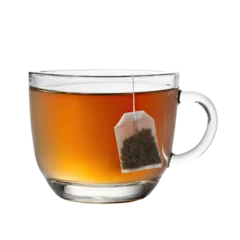 Fototapeten A cup of tea with a tea bag © Easy