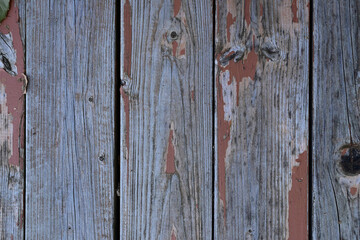 古ぼけたウッドデッキ