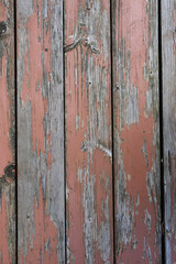 古ぼけたウッドデッキ