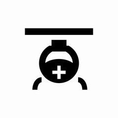 heliotherapy front icon sign vector