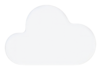 PNG A cloud backgrounds white logo.