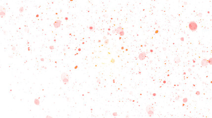 Bright sparks isolated on a transparent background. 