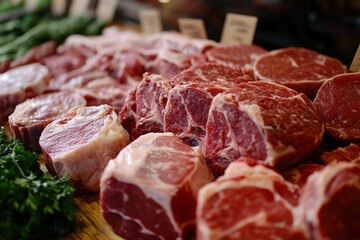 raw pork chops