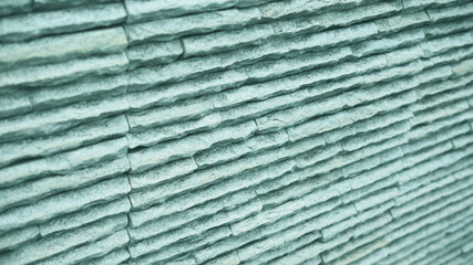 石材で出来たデザイン外壁