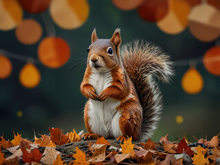 Autumn Squirrel