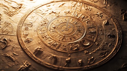 Astrological Symbol Embossing