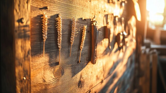 Rustic Workshop Tools