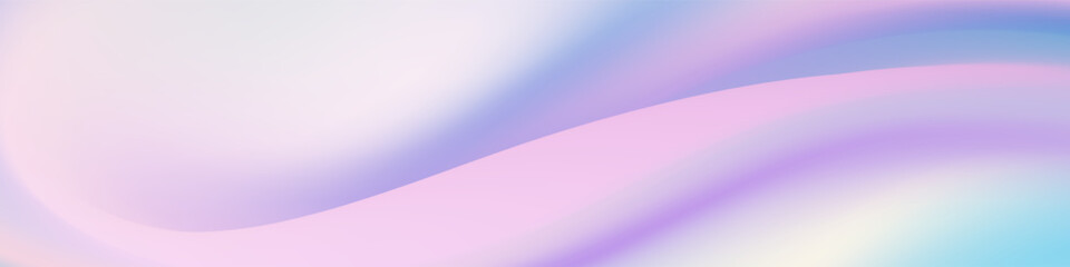 Pastel Flow Abstract Banner