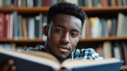 Eager Learner at the Library