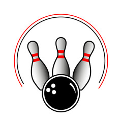 Bowling logo PNG
