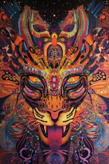 Symmetrical Jaguar God: Tezcatlipoca in Mayan Underworld