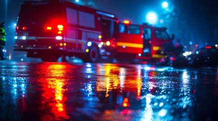 Emergency Response in Rain