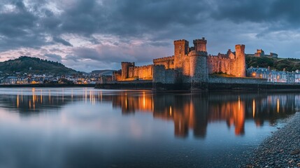Fototapeta premium Caernarfon Castle, Wales