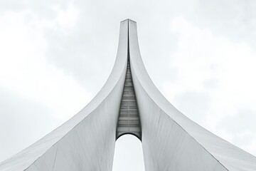 Minimalist Architecture: A Symmetrical Structure