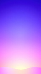 vibrant purple gradient background with soft transition to pink, creating calming atmosphere.
