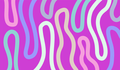 Colorful line pattern background vector design template